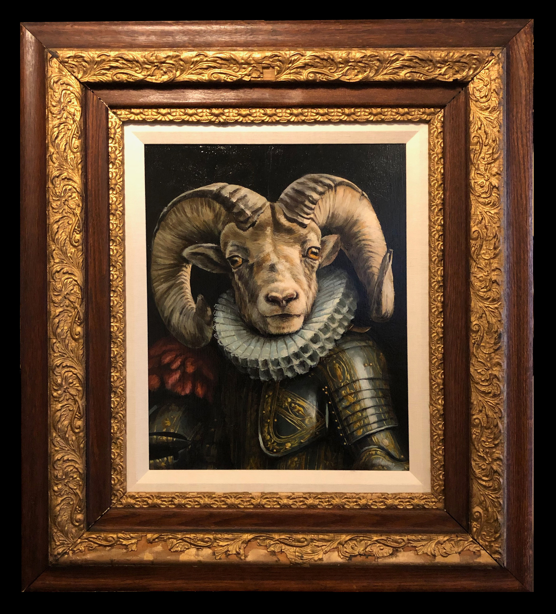 Bighorn Ram in Amour