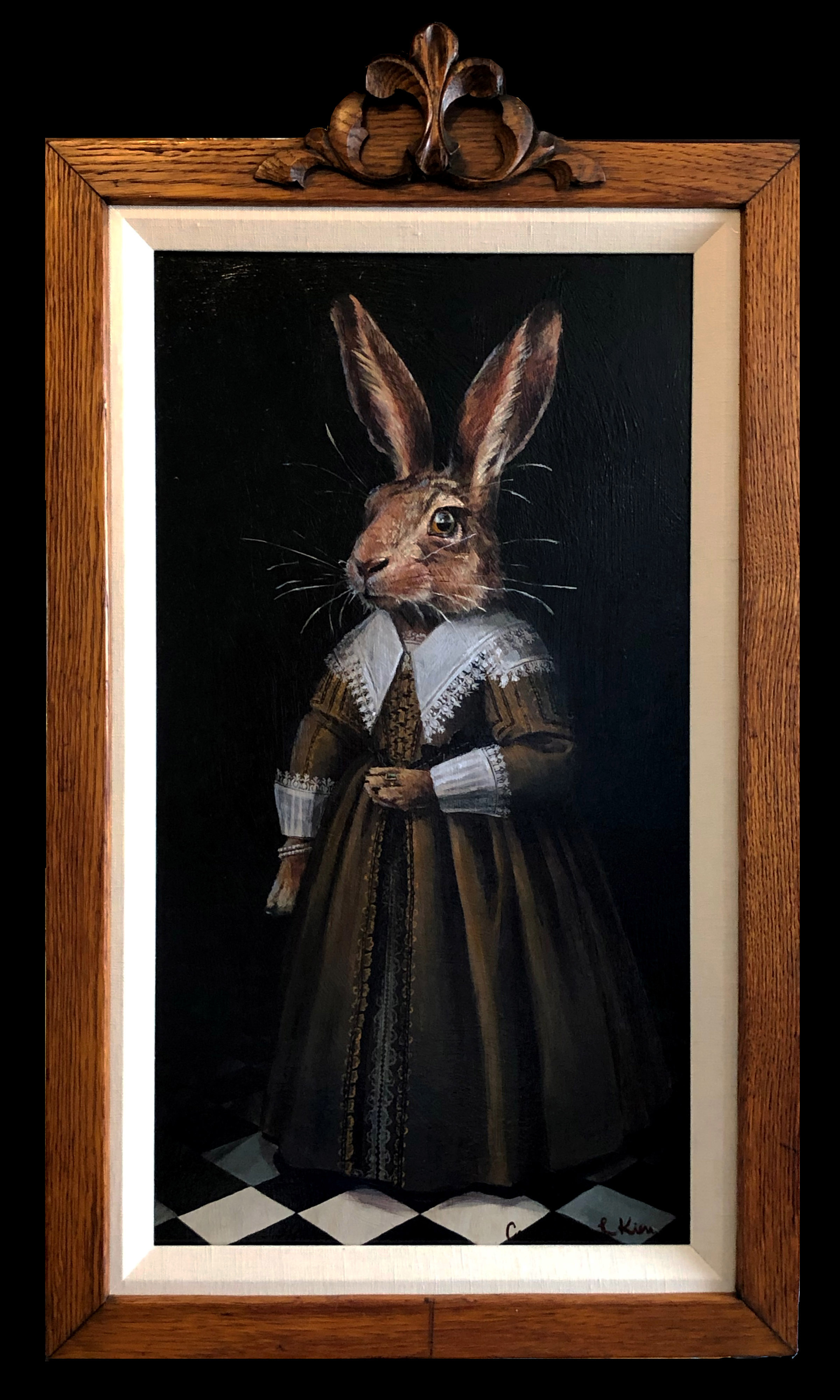 Portrait of a Rabbit